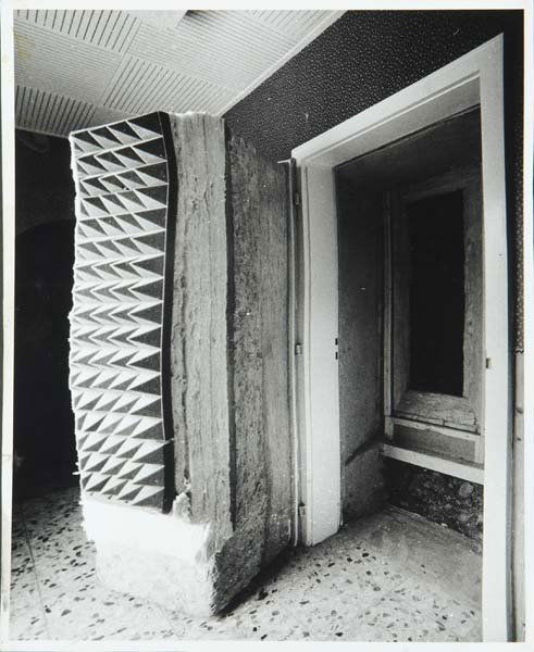 Gregor Schneider (German, b. 1969) Untitled from u: Gregor Schneider (German, b. 1969) Untitled from u r 8, Total isolierter toter Raum, Giesenkirchen, 1991; Gelatin silver print; Signed, dated, titled and numbered 1/2; 11 1/4" x 9 1/4" (sheet)