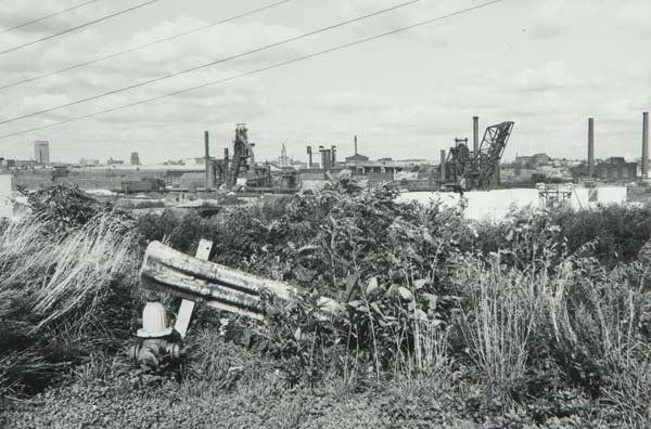 Lee Friedlander (American, b. 1934) Cleveland, 198: Lee Friedlander (American, b. 1934) Cleveland, 1980; Gelatin silver print; Signed, dated and titled; 11" x 14" (sheet)