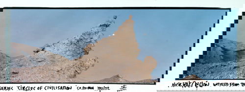 Nick Waplington, Untitled from the series Circles: Nick Waplington, Untitled from the series Circles of Civilization, 1991-1992, Type C color print; 9-3/4 x 29 inches (image); 12 x 31 inches (sheet); 76/100; signed; titled; dated and numbered along lo