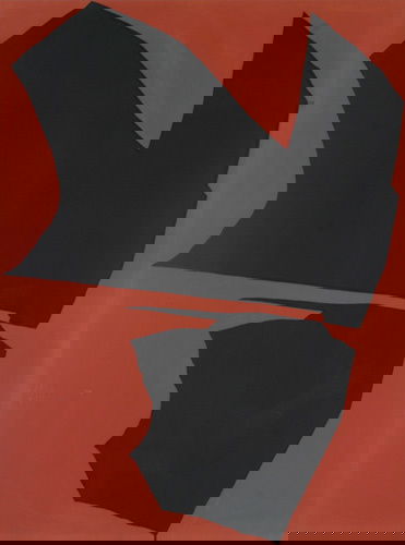 Jack Youngerman, Untitled, 1966, lithograph in col: Jack Youngerman, Untitled, 1966, lithograph in colors; 31-1/2 x 23-1/2 inches (sight); 70/90; numbered lower left recto; initialed and dated lower right recto; framed (39 x 31 inches)