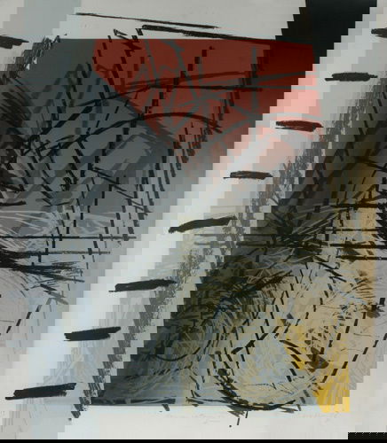 John Walker, Conservatory II, 1979, screenprint in: John Walker, Conservatory II, 1979, screenprint in colors; 56-3/4 x 49-3/4 inches (sheet); 19/45; numbered; titled; signed and dated along lower margin; framed (58-1/2 x 51-1/4 inches)