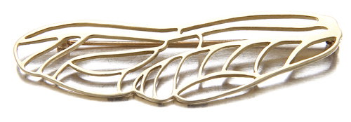 Tiffany & Co. dragonfly wing brooch in 18K yellow