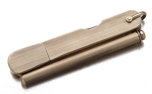 9K gentleman's pocket knife/necessary for Cartier,