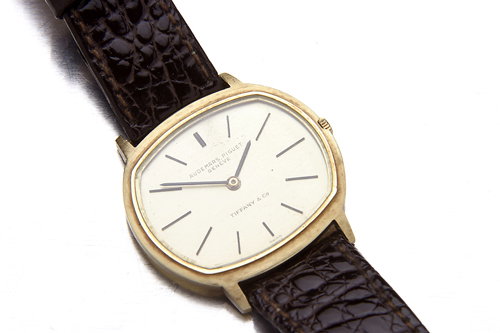 Audemars Piguet slim model watch for Tiffany & Co,