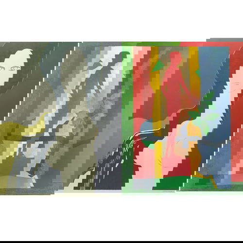 667: Two Andre Minaux (French 1923-1988) color lithogra: Two Andre Minaux (French 1923-1988) color lithographs, each signed and numbered 1/110 and 1/120, each framed.