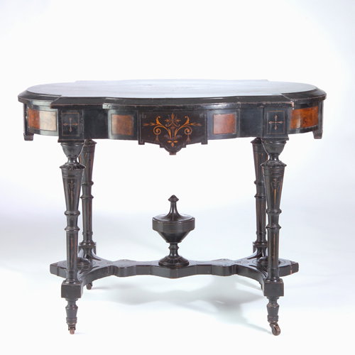 American Eastlake-style center table