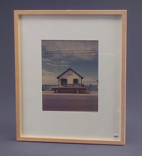 Joel Meyerowitz, Cosmos, Provincetown, 1976, Type: Joel Meyerowitz, Cosmos, Provincetown, 1976, Type "C" print, 9 1/2" x 7 1/2", framed. Provenance: The Photography Gallery, Philadelphia