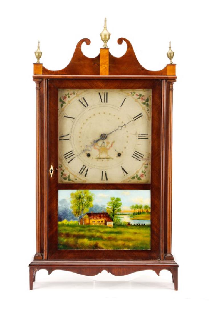 Seth Thomas Pillar & Scroll Shelf Clock (1 of 10)