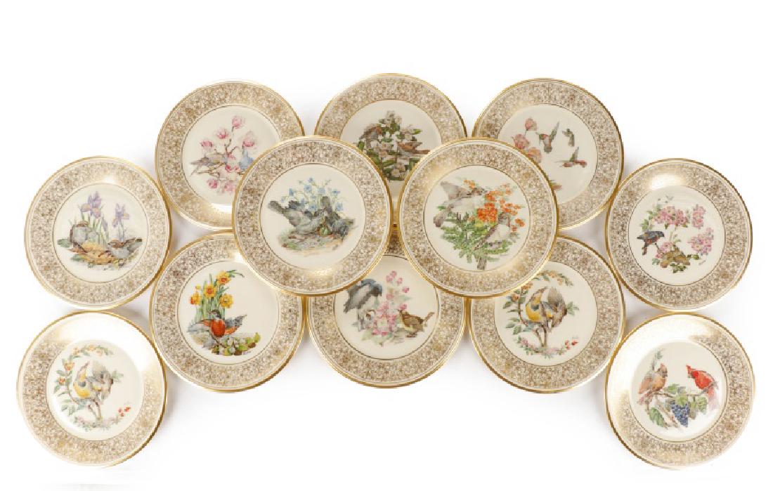 Set of 12 Boehm for Lenox Ornithological Plates (1 of 10)