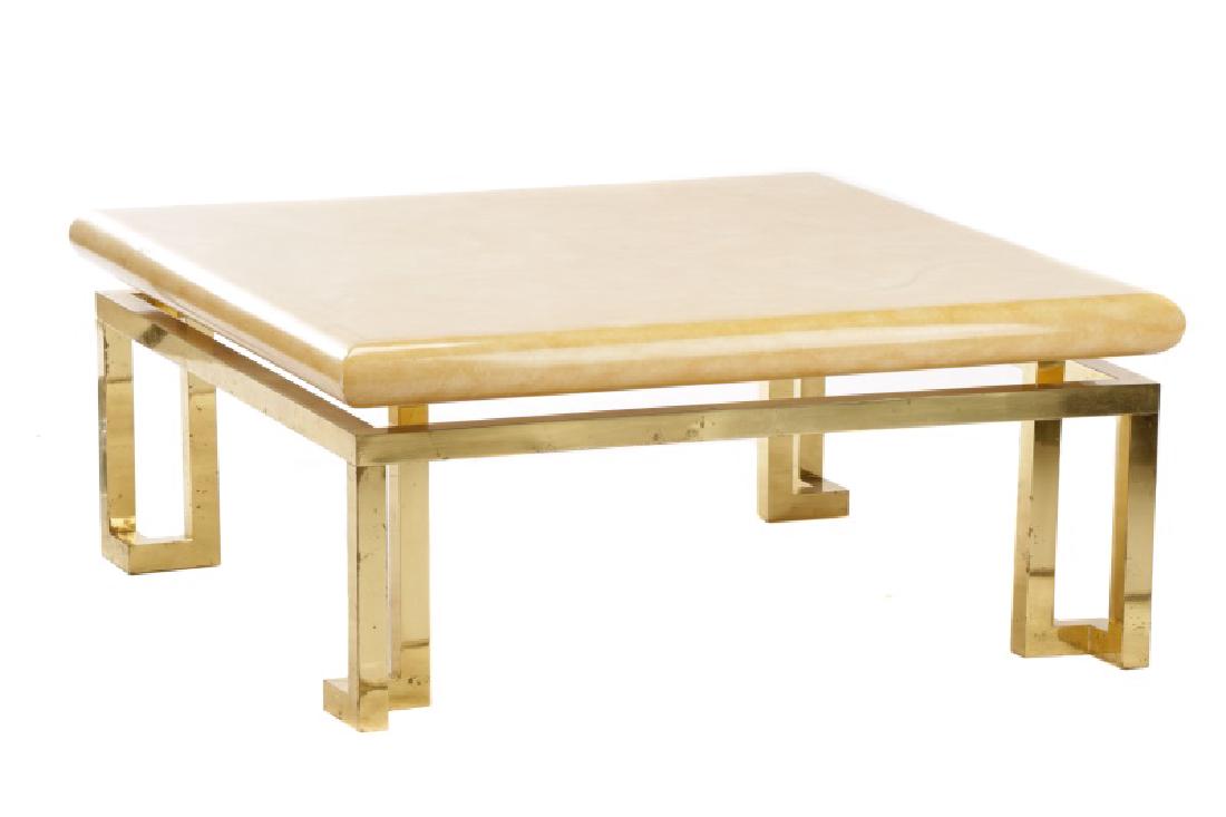 Aldo Tura Attribution Laminated Coffee Table (1 of 5)