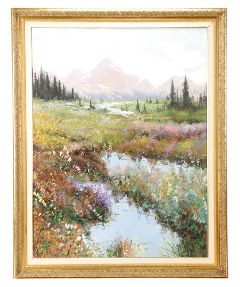 Thomas A. DeDecker, "Entrance...", Oil, Signed (1 of 9)