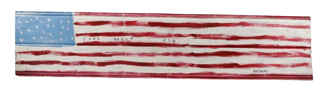 R.A. Miller, "Lord Blest the USA", Folk Art (1 of 6)