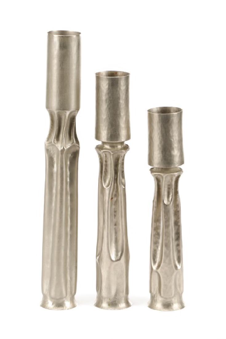 Three Thomas Roy Markusen "Tortured" Candlesticks (1 of 7)