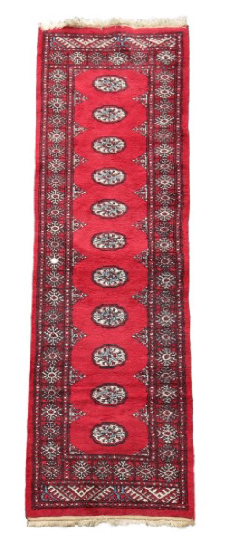 Hand Woven Persian Bokhara Runner, 2' 4" x 7' 8" (1 of 1)