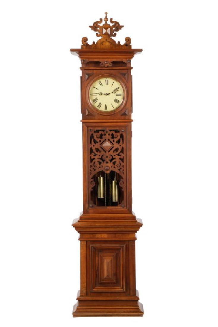 Lorenz Furtwangler & Sohne Walnut Tall Case Clock (1 of 10)