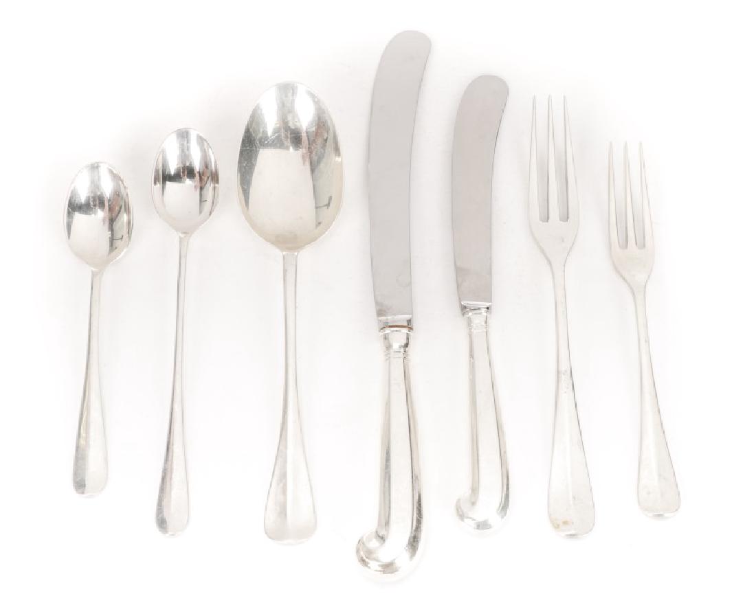 74 PC Stieff Sterling Williamsburg Flatware Set (1 of 9)