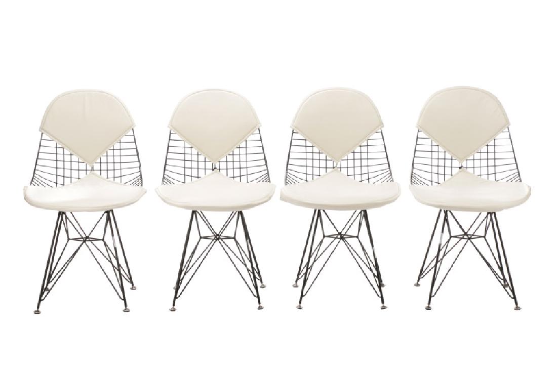Set, 4 Eames DKR.2 Chairs w/ Bikini Pads (1 of 9)