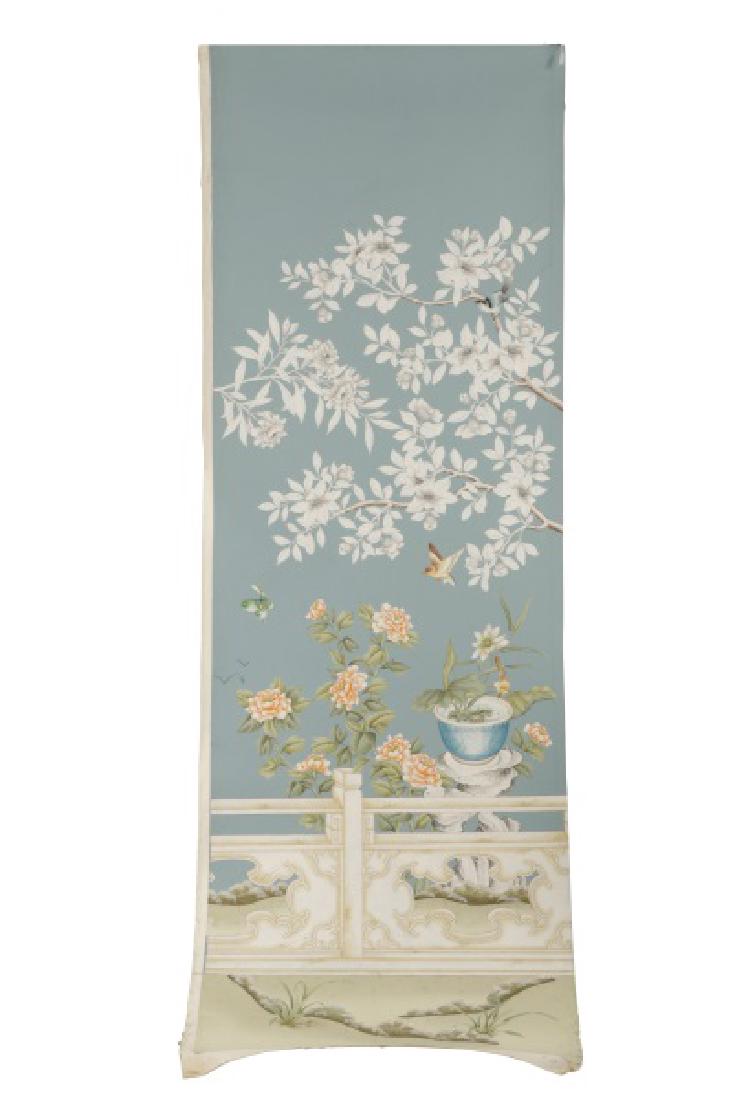 Gracie Hand Painted Chinoiserie Wallpaper Panel (1 of 7)