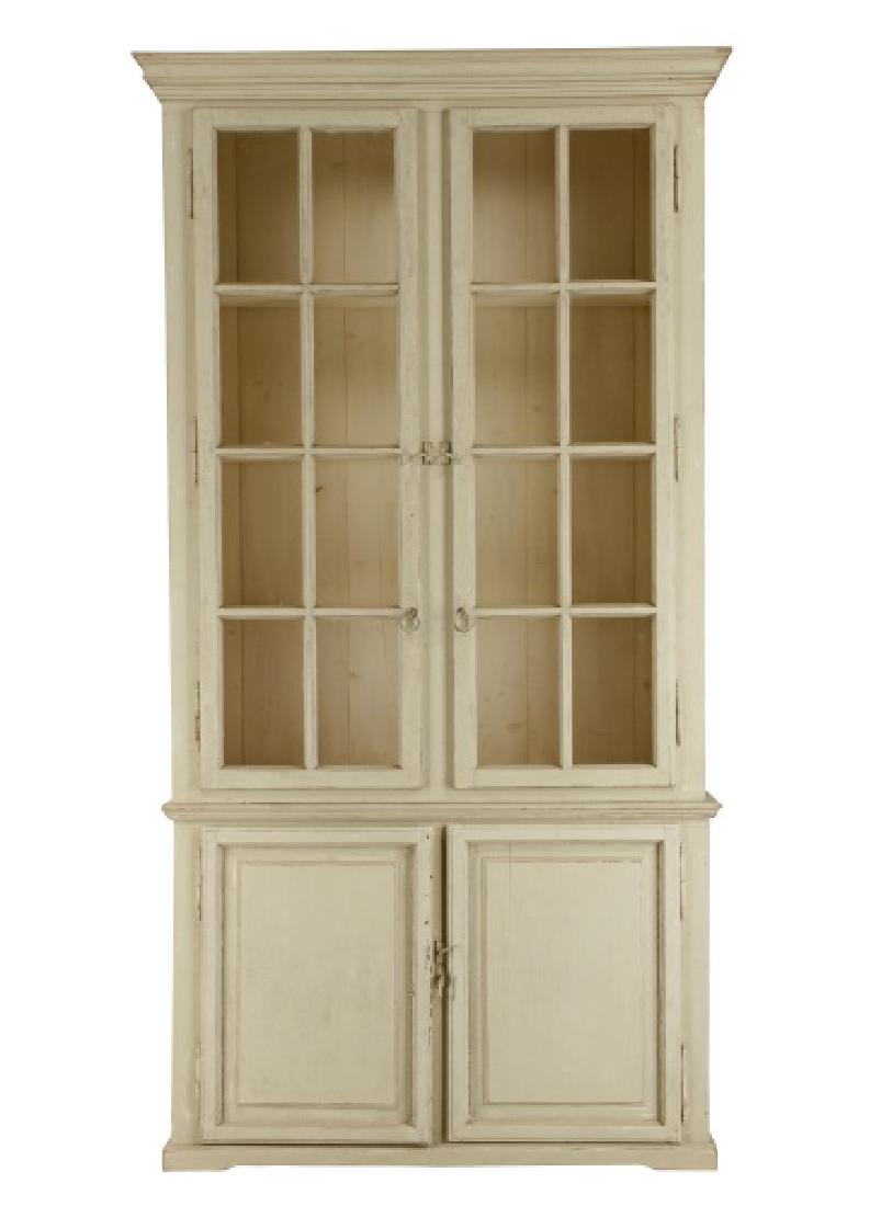 Tall Mint Green French Country Cabinet (1 of 11)