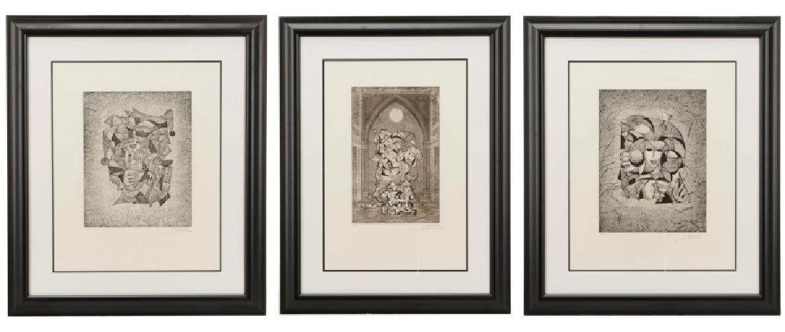 Anatol Krasnyansky, "Dancing Mask Suite", 3 Pcs (1 of 10)