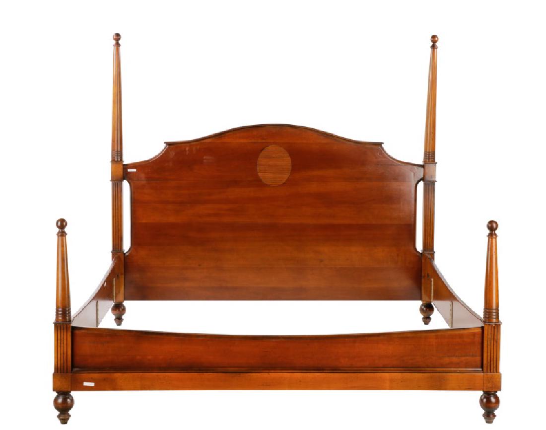 Roche Bobois Art Deco Style Mahogany Bed (1 of 10)