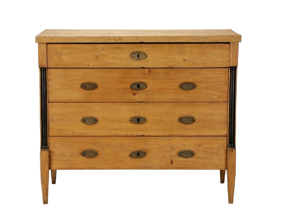Swedish Biedermeier Style Birch Dresser (1 of 10)