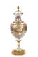 Large Art Nouveau Sevres Porcelain & Bronze Urn