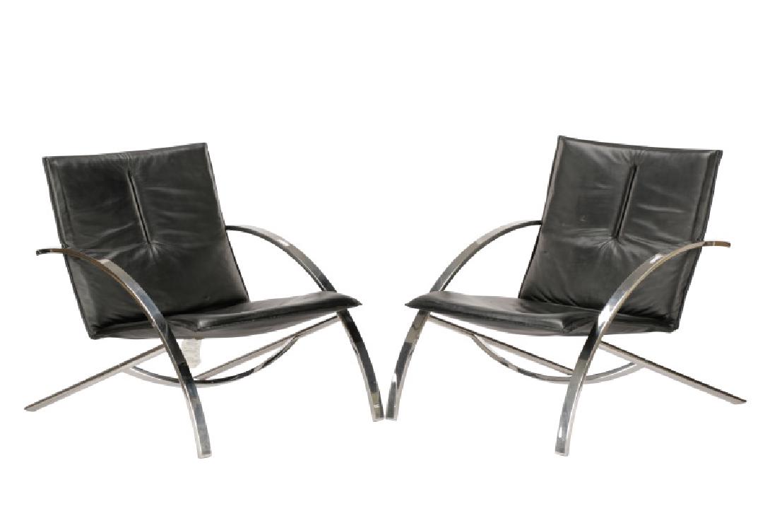 Pair, Paul Tuttle for Arconas Modern Lounge Chairs (1 of 7)