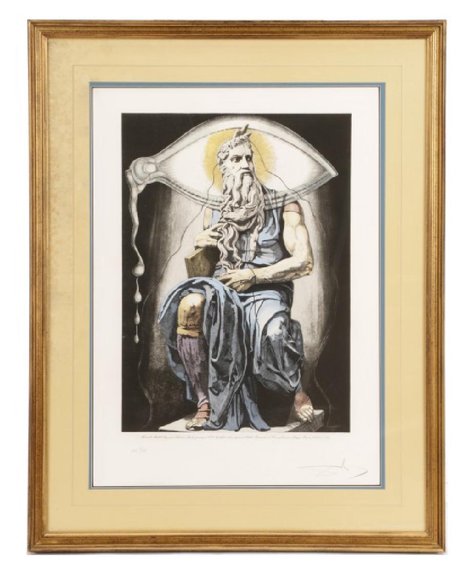 After Salvador Dali, "Moses", Lithograph (1 of 9)