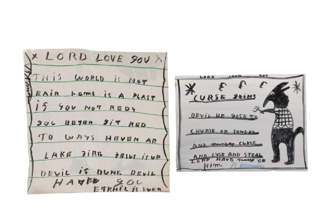 2 R.A. Miller Folk Art Works, Lord Love You Series (1 of 5)