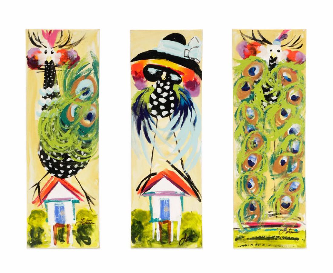 Collection of 3 Madison Latimer Paintings, Signed (1 of 11)