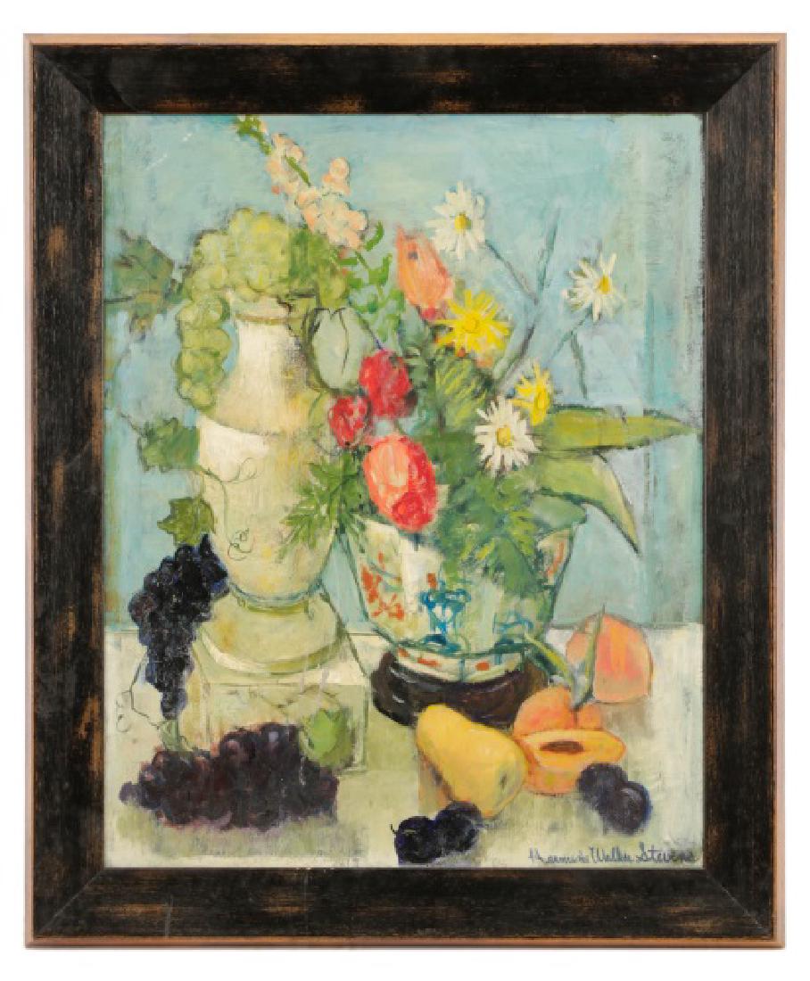 Hermione Walker Stevens, Signed Still Life Oil (1 of 7)