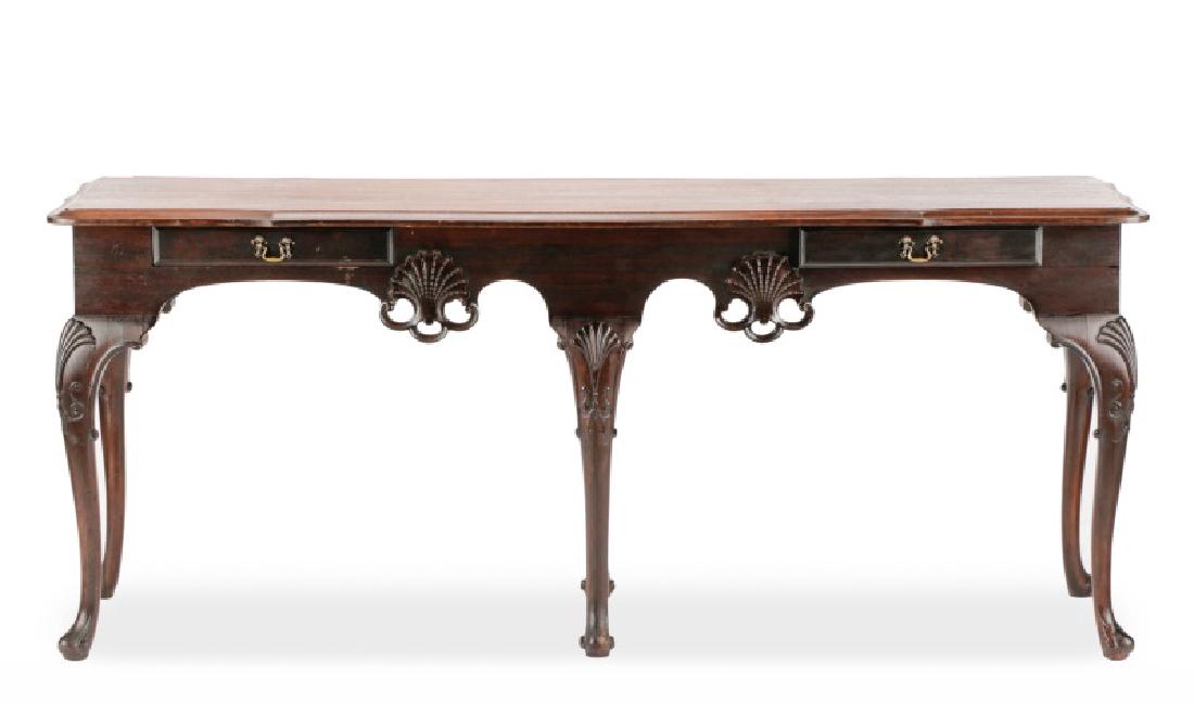 Georgian Style Walnut Sofa Table Console Server (1 of 10)
