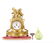 Japy Freres Gilt Bronze Figural Mantle Clock - 10