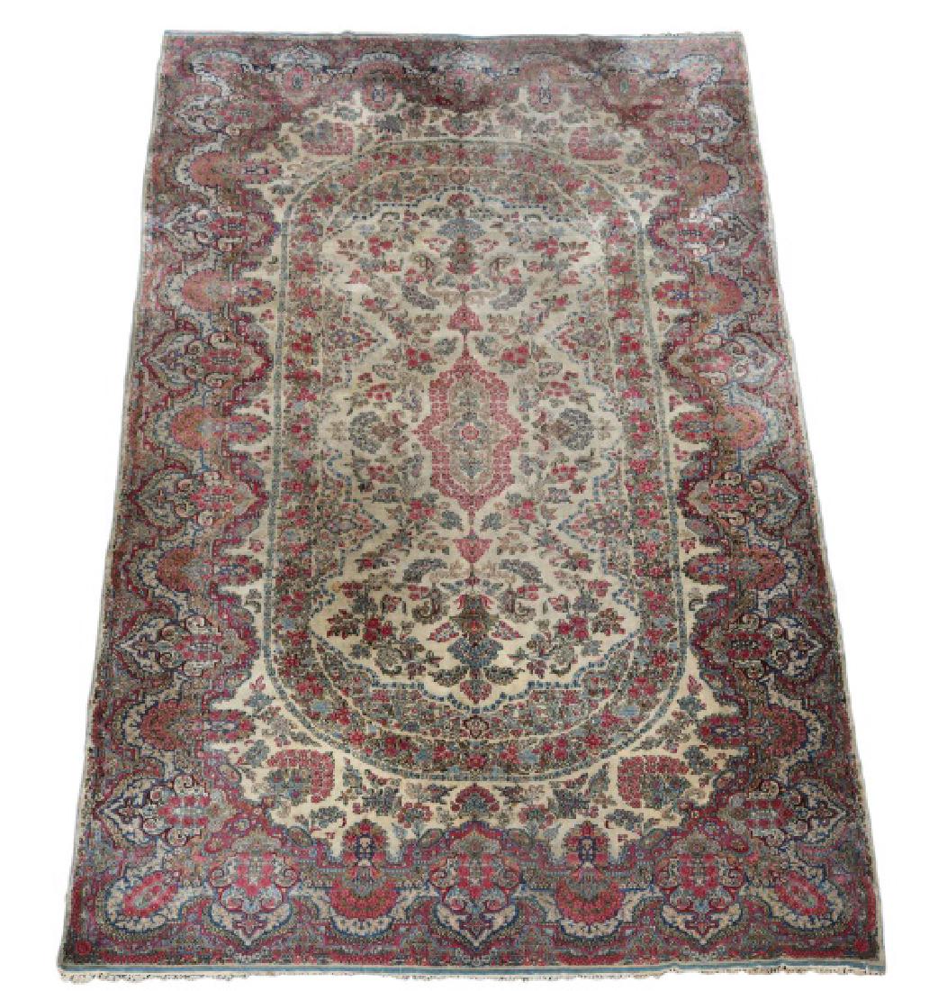 Hand Woven Persian Kerman Rug 18' 2'' x 10' 2'' (1 of 7)