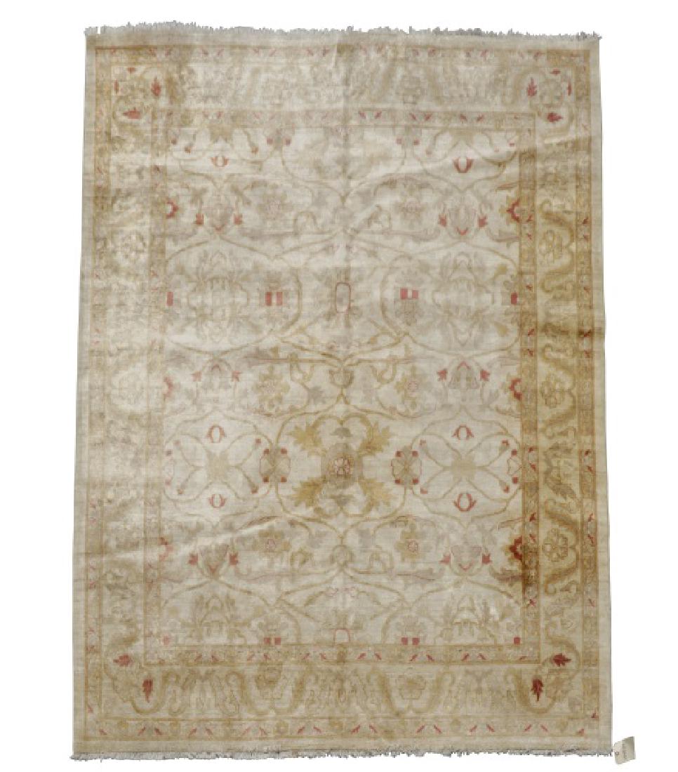 Hand Woven Tibetan Oushak Rug 8' 1" x 10' 1" (1 of 8)