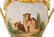 Pair of French Porcelain Napoleonic Vases, 19th C - 6
