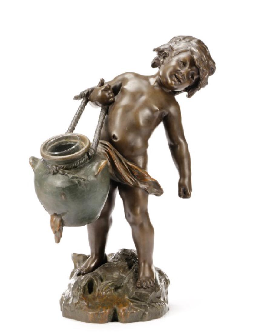 After Auguste Moreau, "Putti with Water Jug" (1 of 12)