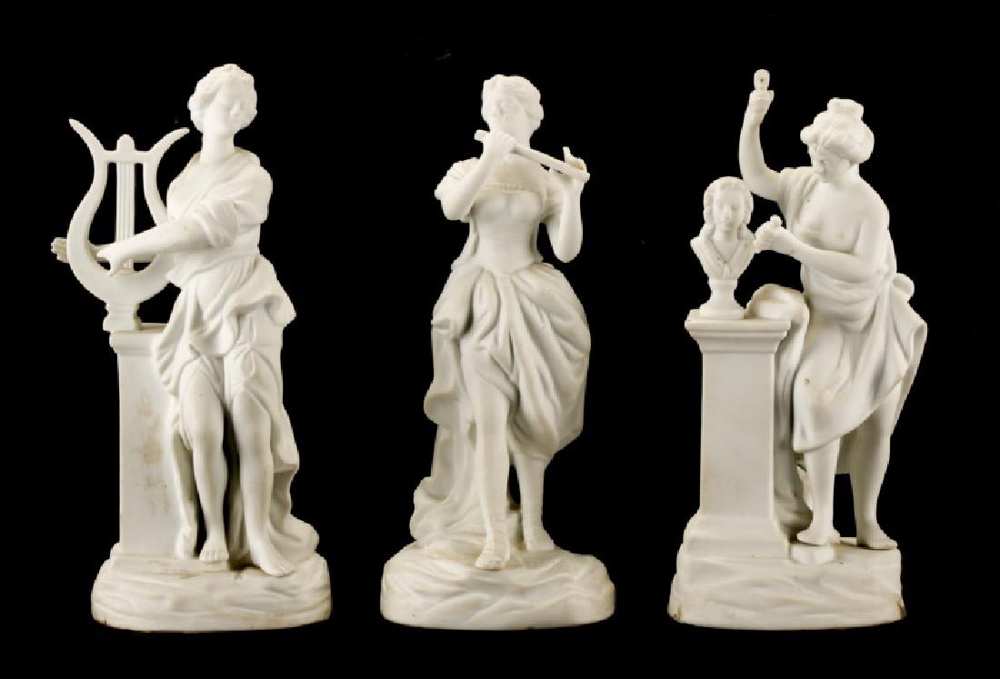 Collection of Bisque Porcelain, Manner of Sevres (1 of 10)
