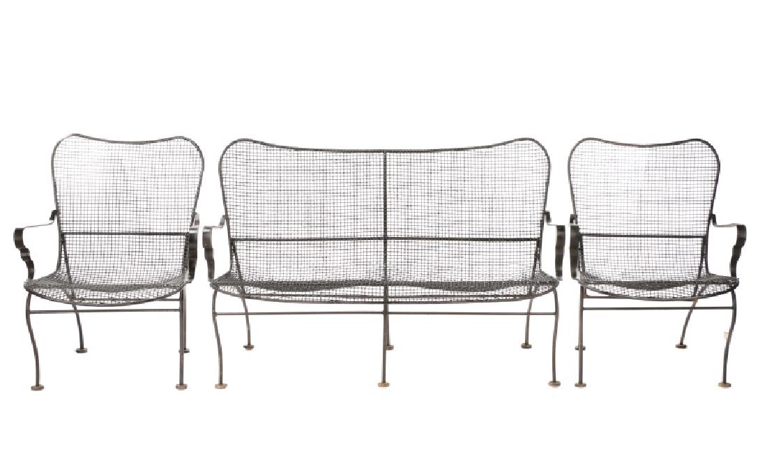 Woodard Mid Century Modern Settee & 2 Armchairs (1 of 7)