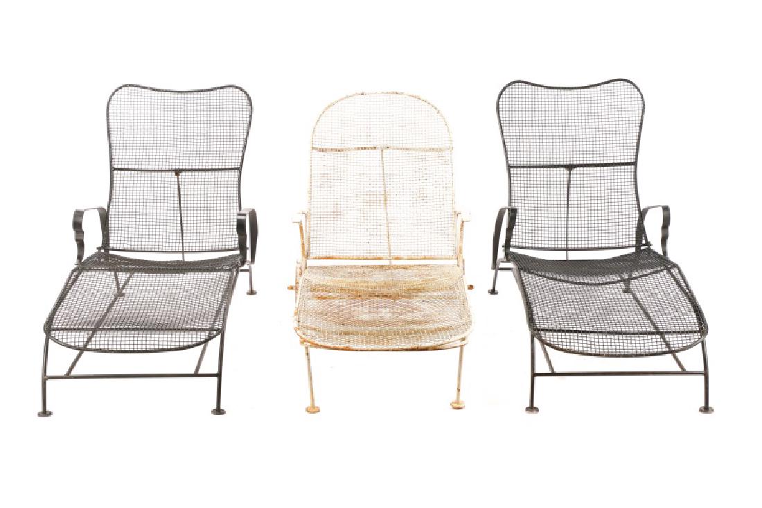 Set, Three Woodard Furniture Chaise Lounges (1 of 8)