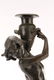 Edward Francis McCartan Bronze Figural Candlestick - 2