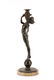 Edward Francis McCartan Bronze Figural Candlestick - 7