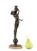 Edward Francis McCartan Bronze Figural Candlestick - 8