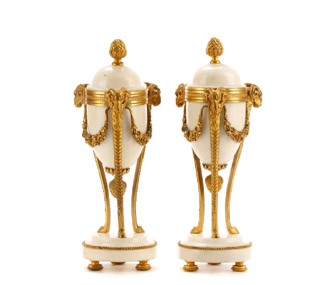 Superb Pair Louis XVI Style Cassolettes (1 of 9)