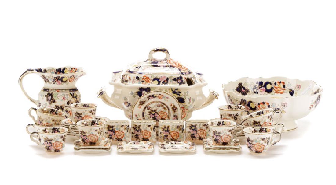 Mason's Ironstone "Mandarin" Dinnerware, 37 Pieces (1 of 11)