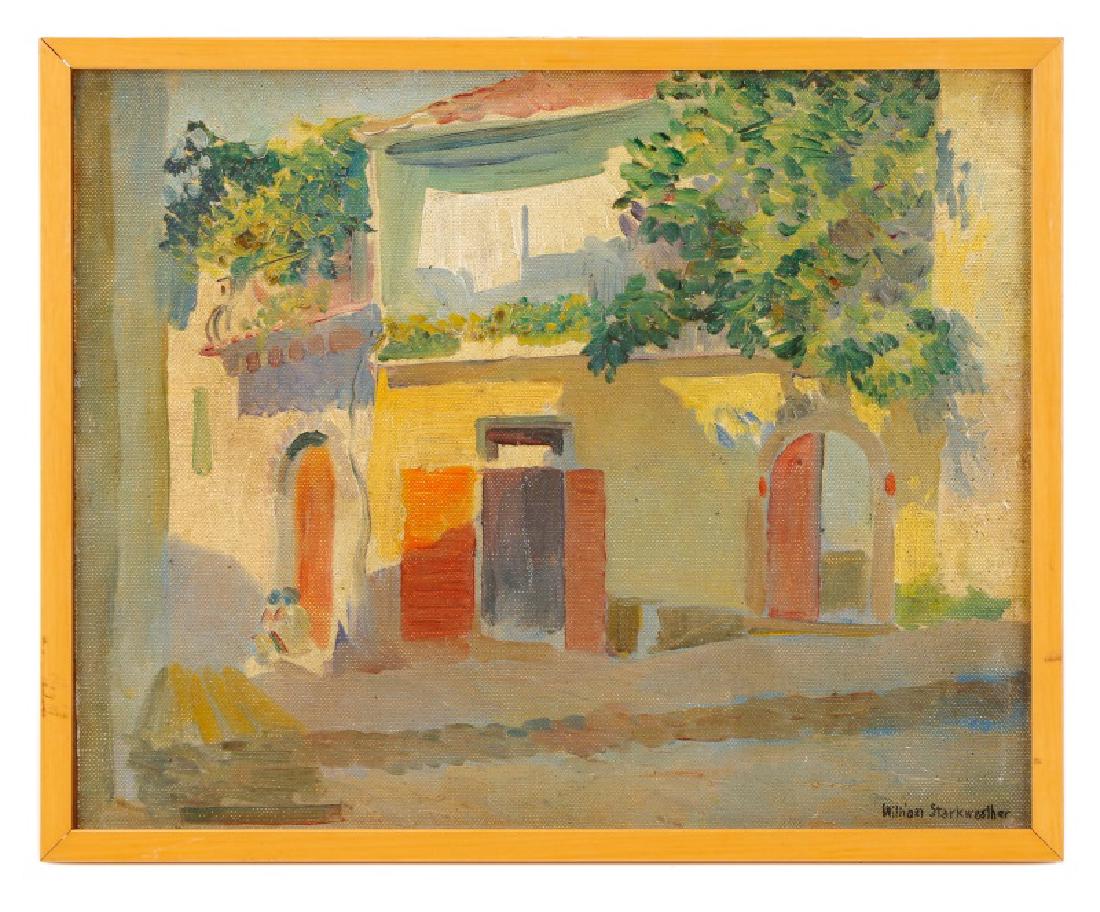 William Starkweather, "A Street in Siena" (1 of 7)
