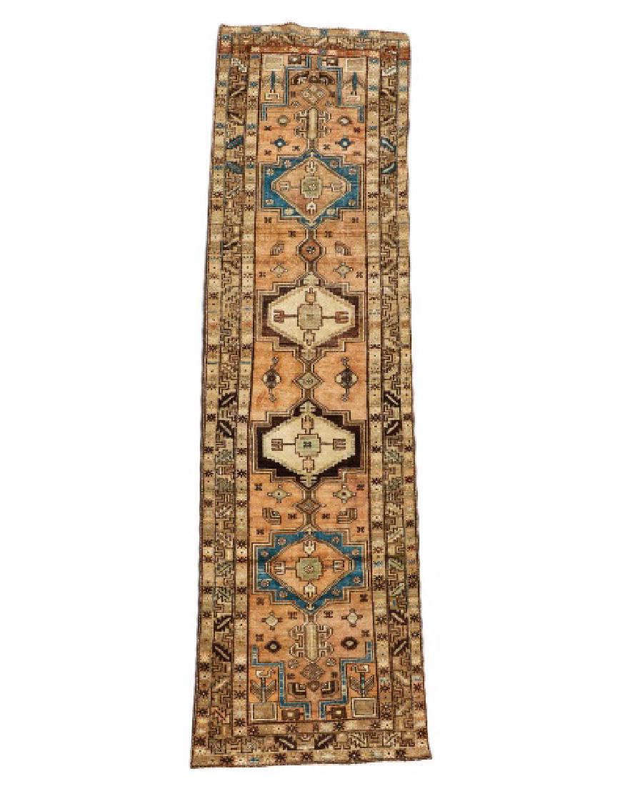 Hand Woven Persian Hamedan Rug 3' 4'' x 12'10'' (1 of 5)