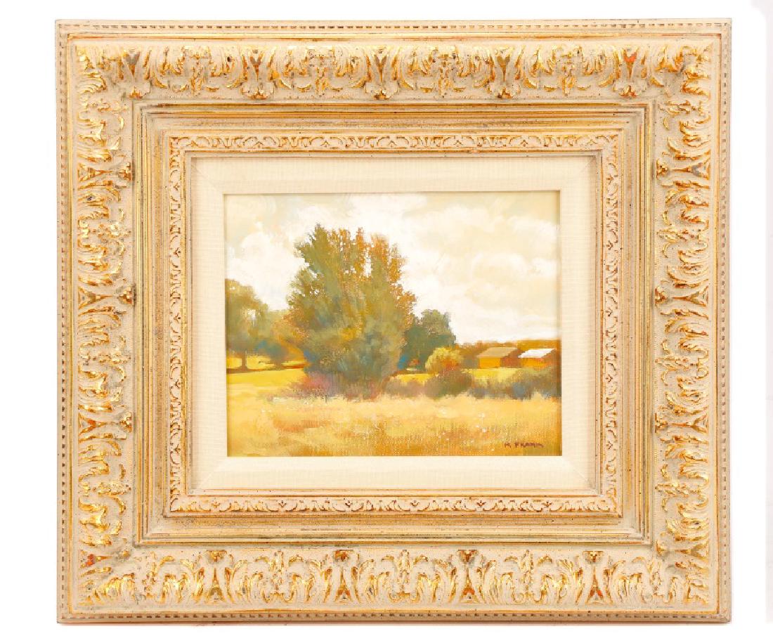 R. Frank, "Golden Hour," Oil on Canvas (1 of 4)