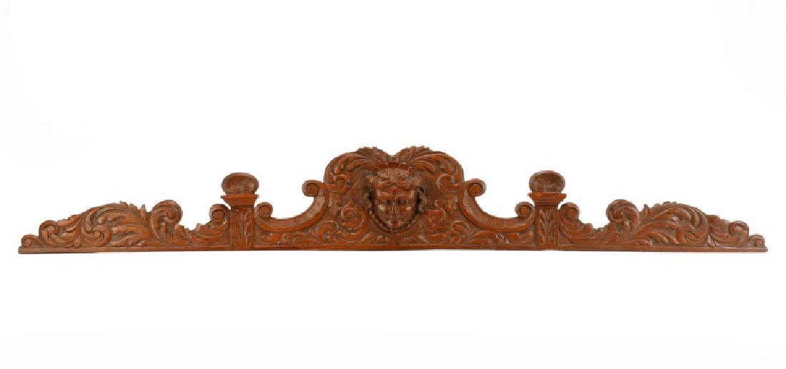 Continental Baroque Carved Oak Overdoor (1 of 7)